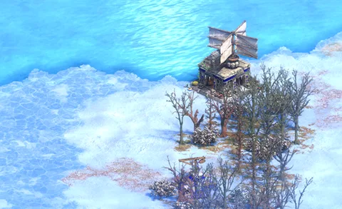 Antarctica in-game terrain