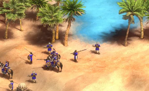 Arabia in-game terrain
