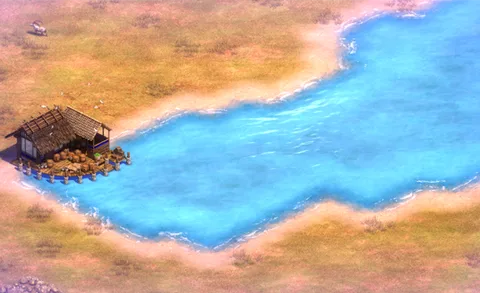 Aral Sea in-game terrain