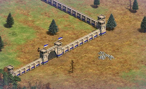 Arena in-game terrain