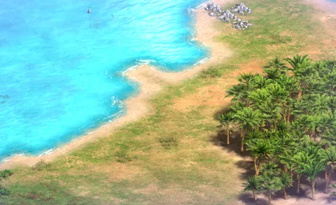 Australia in-game terrain