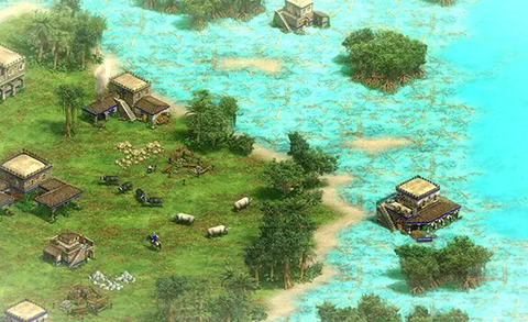 Bog Islands in-game terrain