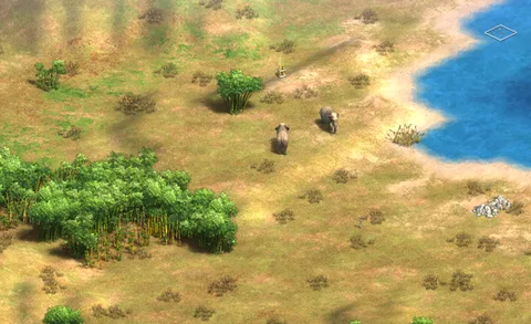 Capricious in-game terrain