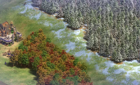 Caucasus in-game terrain