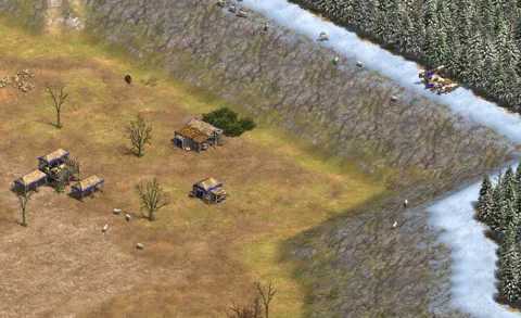 Crater in-game terrain