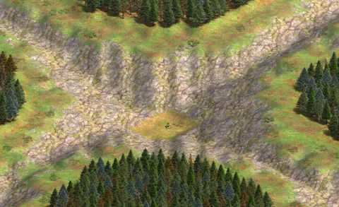 Crossroads in-game terrain