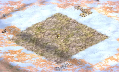 CtR Pyramid Descent in-game terrain