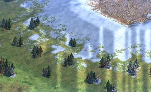 Eruption in-game terrain