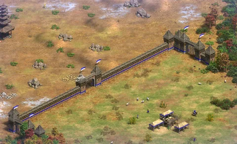 Fortified Clearing in-game terrain