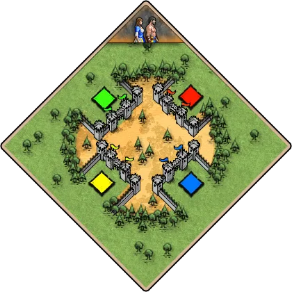 Fortified Clearing example layout