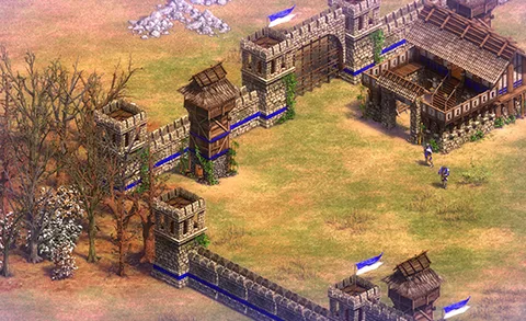Fortress in-game terrain