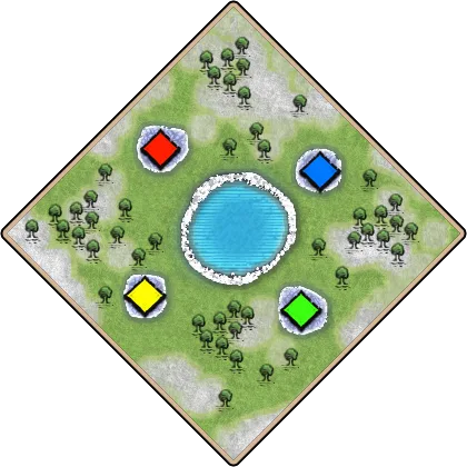 Frigid Lake example layout