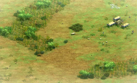 Glade in-game terrain