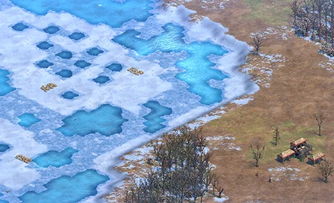 Greenland in-game terrain