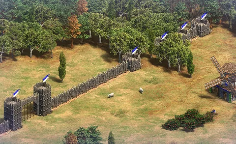 Hideout in-game terrain
