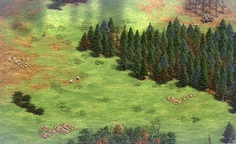 Highland in-game terrain