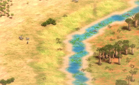 Hollow Woodlands in-game terrain