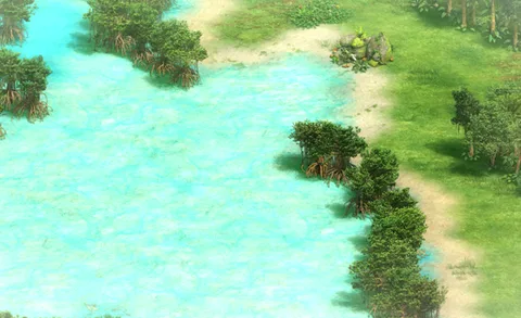 Indonesia in-game terrain