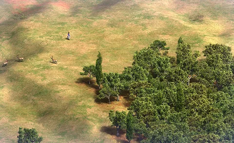 Land Nomad in-game terrain