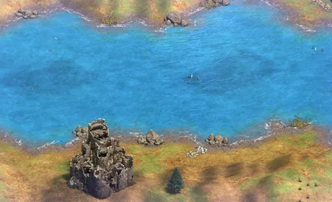 Loch Ness in-game terrain