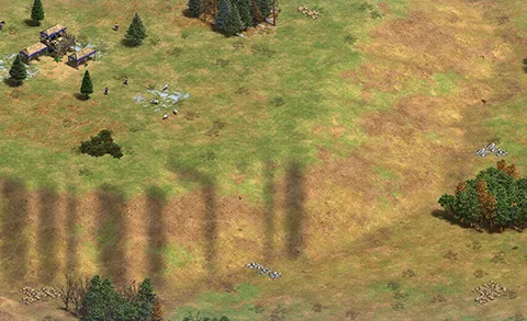 Lowland in-game terrain