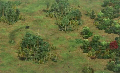 Mired in-game terrain