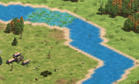 Team Moats in-game terrain