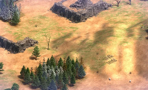 Mongolia in-game terrain