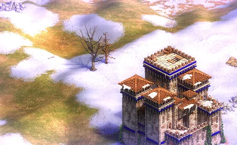 Mountain Ridge in-game terrain