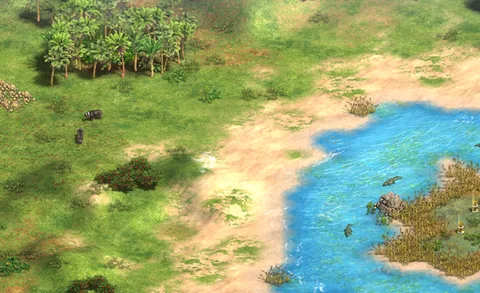 Paradise Island in-game terrain