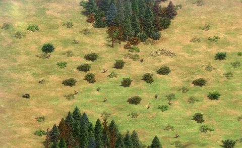 Prairie in-game terrain
