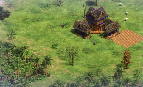 Central America in-game terrain