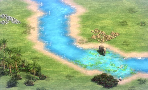 India in-game terrain