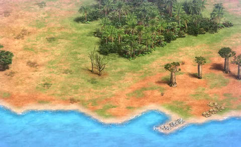 West Africa in-game terrain