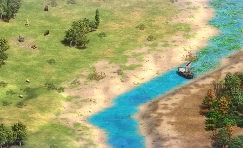 River Divide in-game terrain