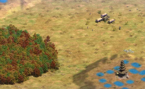 Sacred Springs in-game terrain