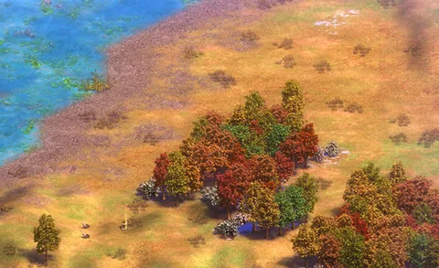 Seasons in-game terrain