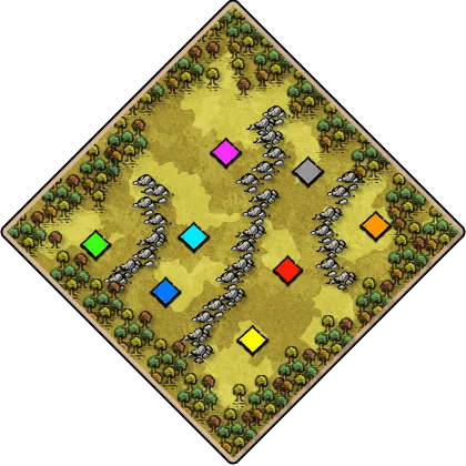 Border Stones example layout