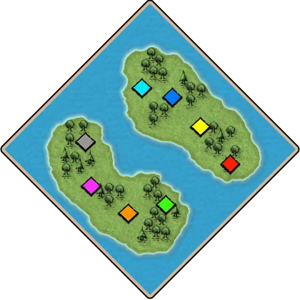 Enemy Islands example layout