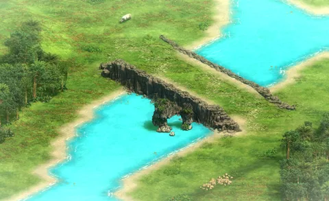 Jungle Islands in-game terrain