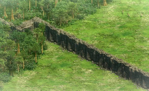 Jungle Lanes in-game terrain