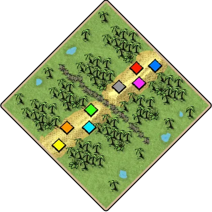Jungle Lanes example layout