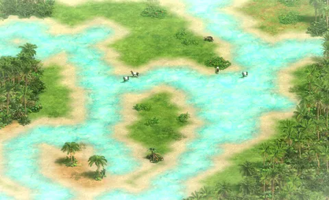 Snakepit in-game terrain