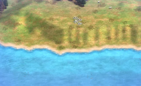 The Eye in-game terrain