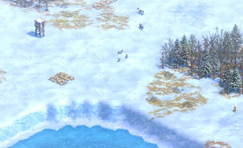 Team Glaciers in-game terrain