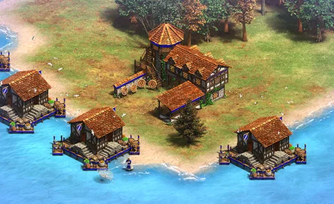 Team Islands in-game terrain