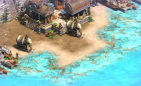 BR Majapahit Empire in-game terrain