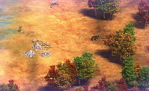 Wolf Hill in-game terrain